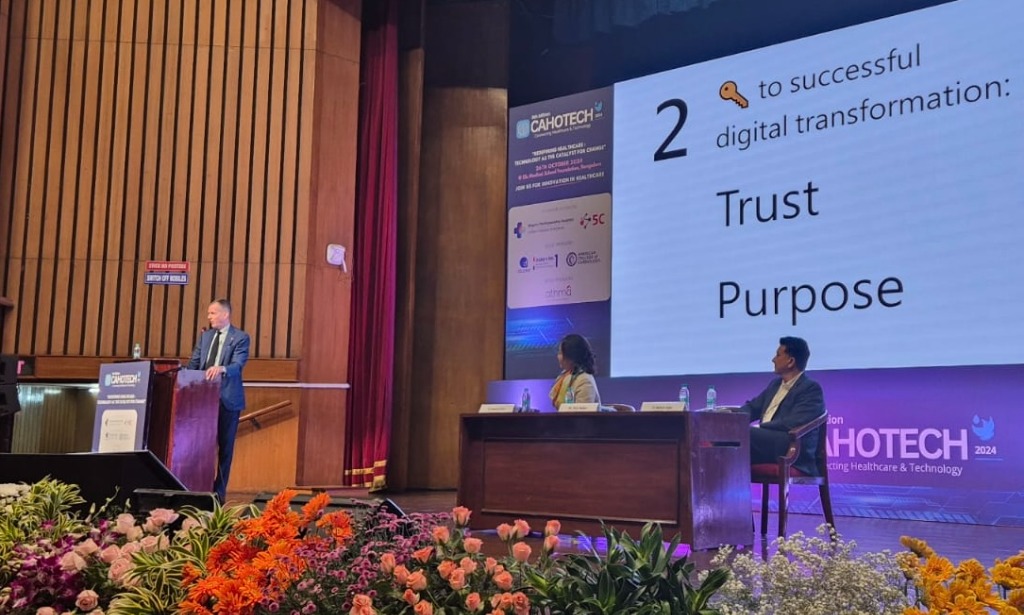 Chris Walker speaking on Trust and Purpose